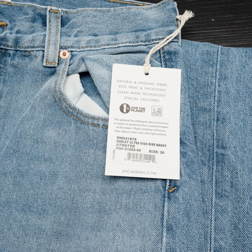 Ética - Marley Ultra High Rise Baggy‎ Jeans